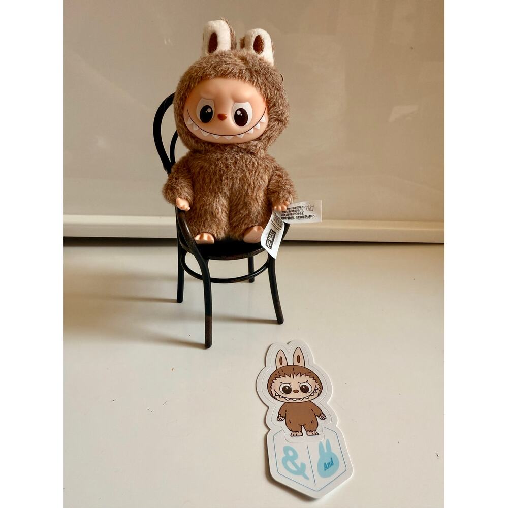 Authentic Pin for love Lububu plush letter : & Popmart V4